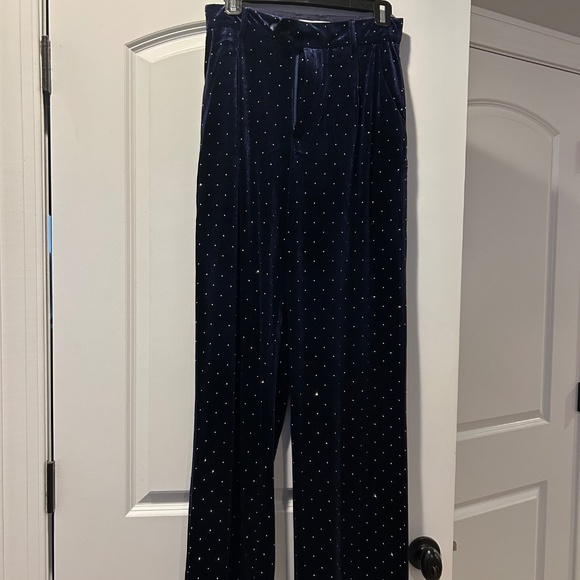 Never Fully Dressed Arden Velvet Trousers - Picture 2 of 3